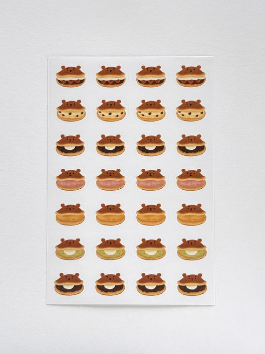 Stickers japonais | Oursons et dorayakis