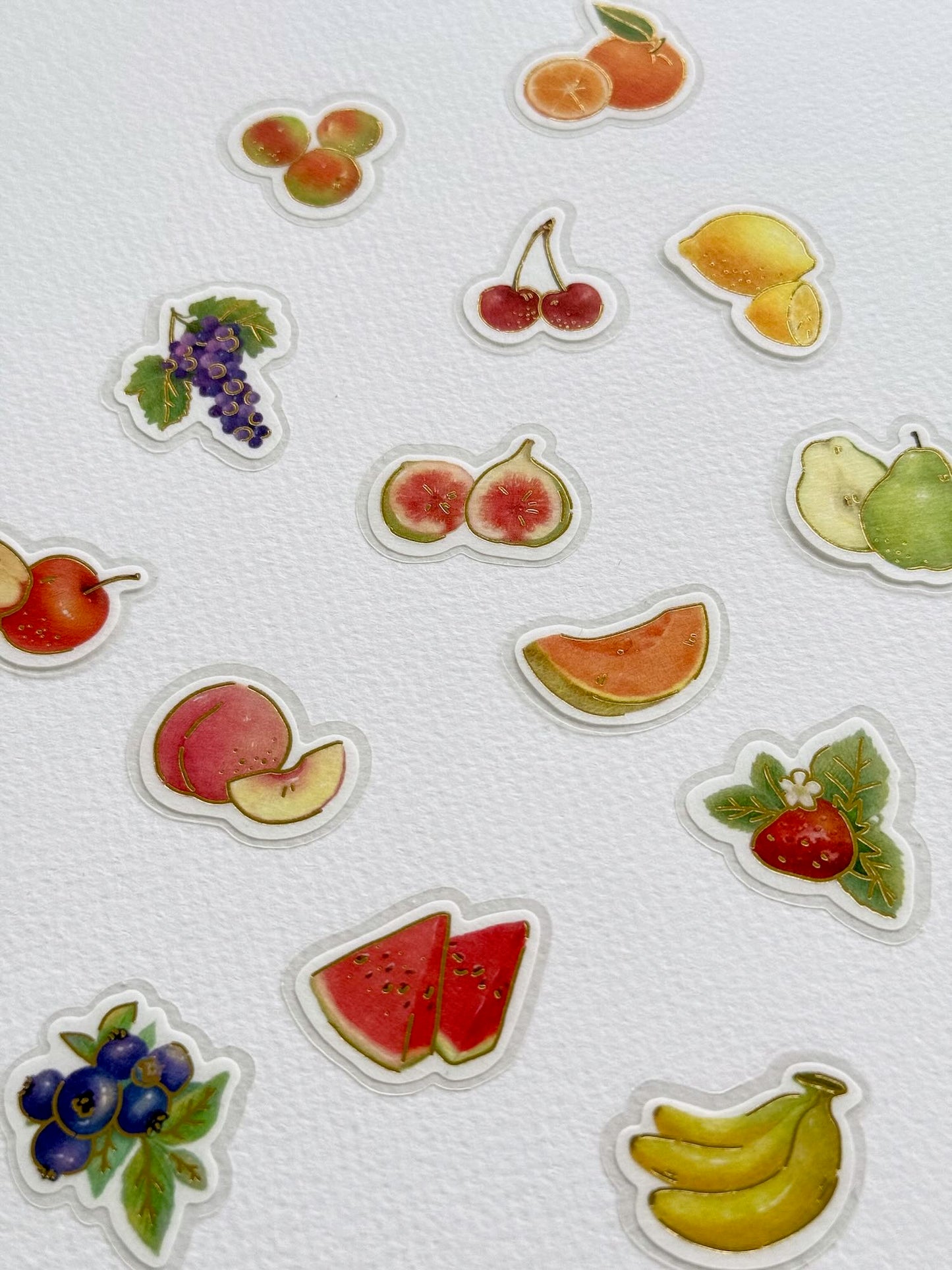 Stickers | Fruits d’été et retour de marché