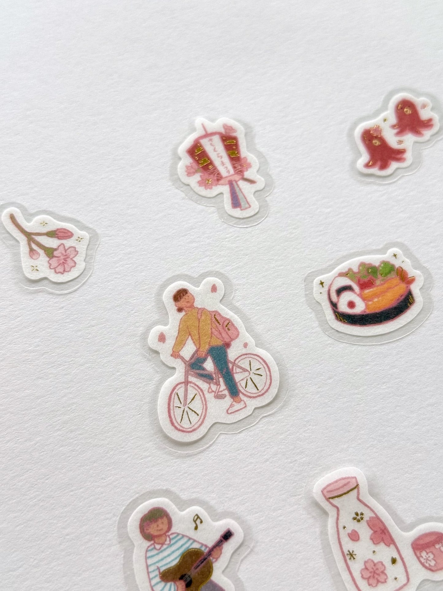 Stickers japonais | Hanami sous les cerisiers