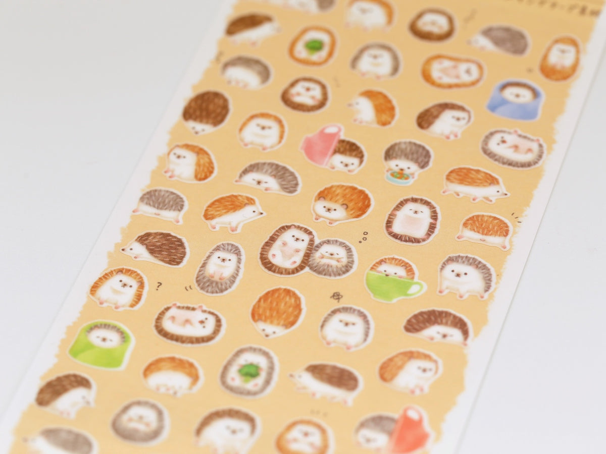 Stickers japonais | Tribu de hérissons