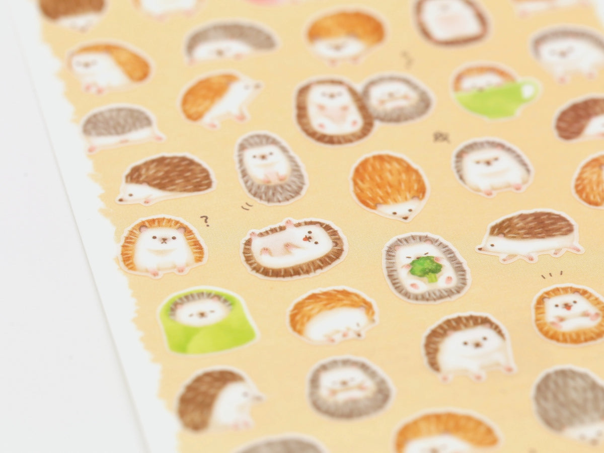 Stickers japonais | Tribu de hérissons