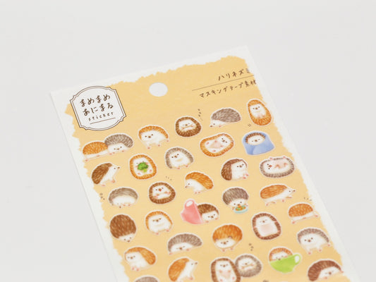Stickers japonais | Tribu de hérissons