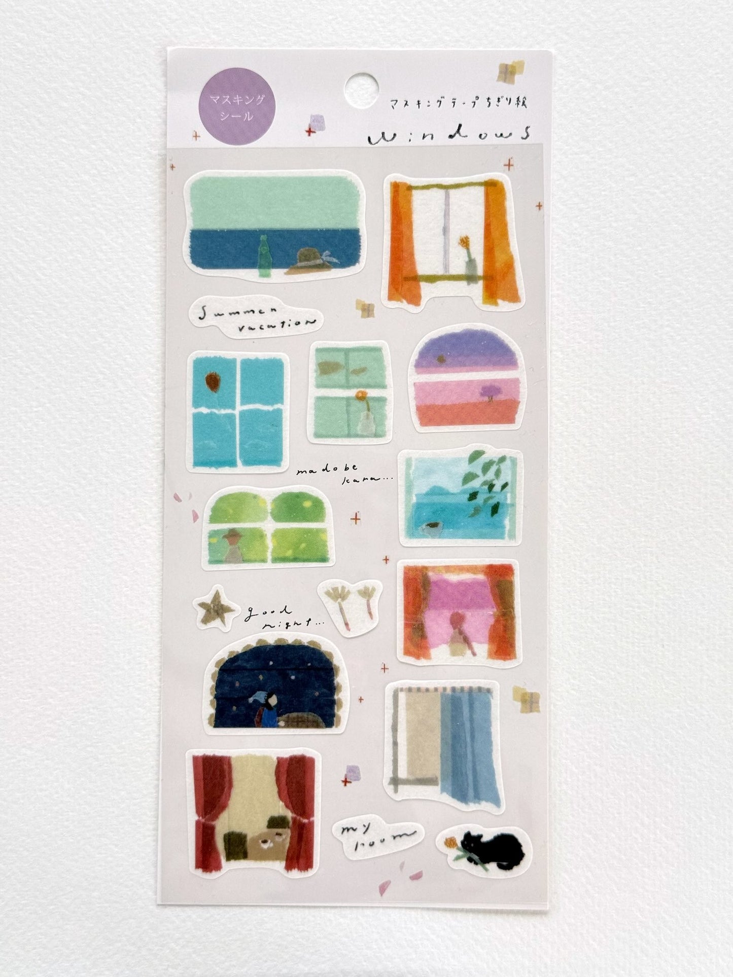 Stickers | Vue sur mer de Miki Tamura