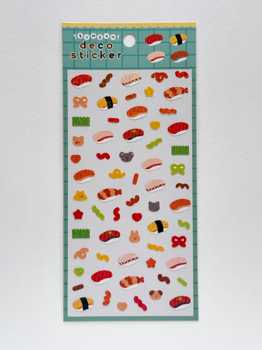 Stickers japonais | Dîner de mini sushis