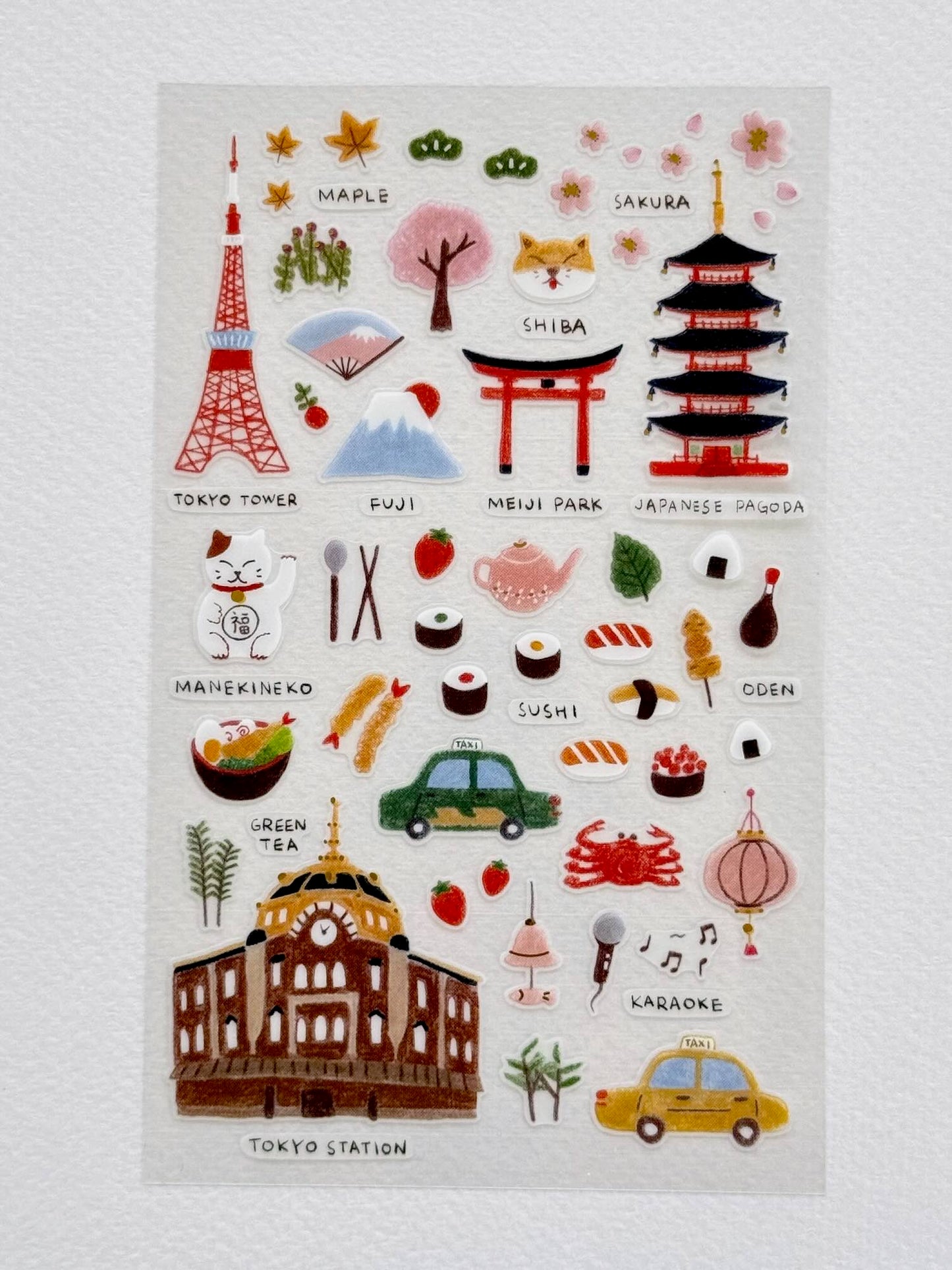 Stickers | Une journée à Tōkyō