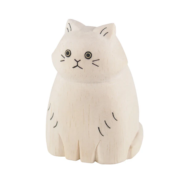 Figurine en bois | Chat T-Lab