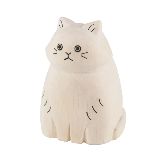 Figurine en bois | Chat T-Lab