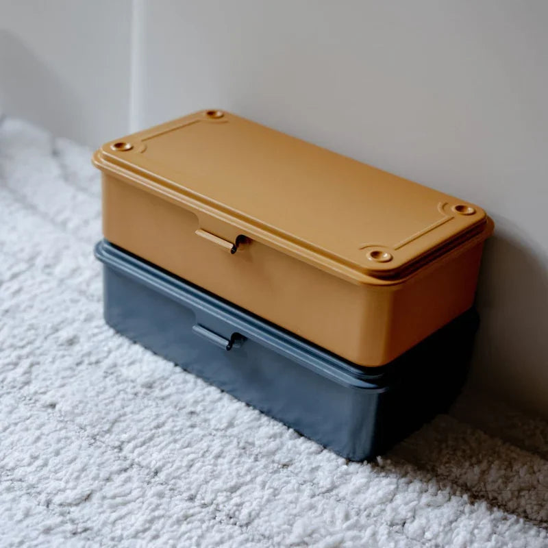 Boîte de rangement | TOYO STEEL T-190 bleu Méditerranée