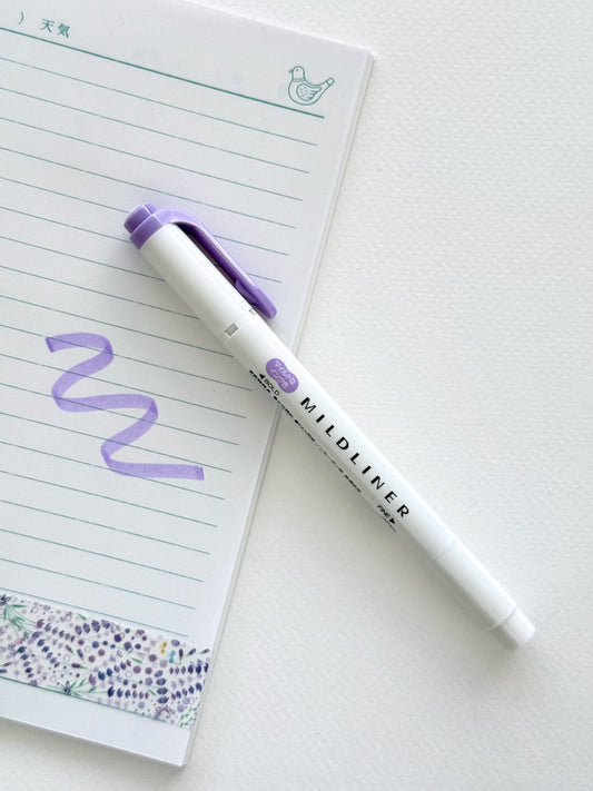 Surligneur Japonais | Zebra Mildliner lavande